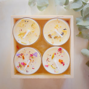 8 Pack Soy & Coconut Oil Tea Light Candles